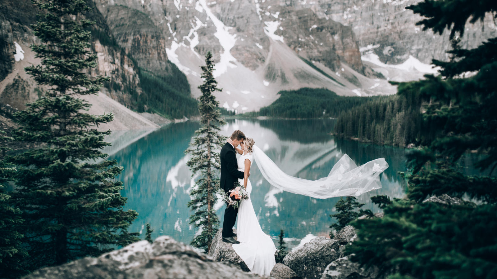 Bitsy Bridal in the mountains